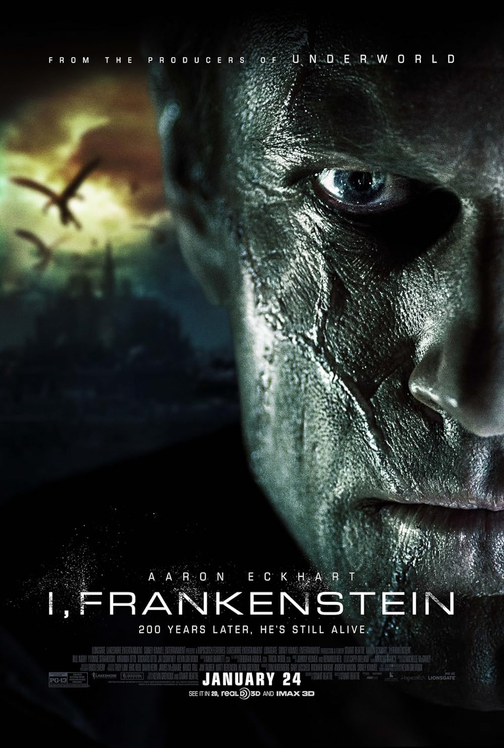 I FRANKENSTEIN 2014 English Movie